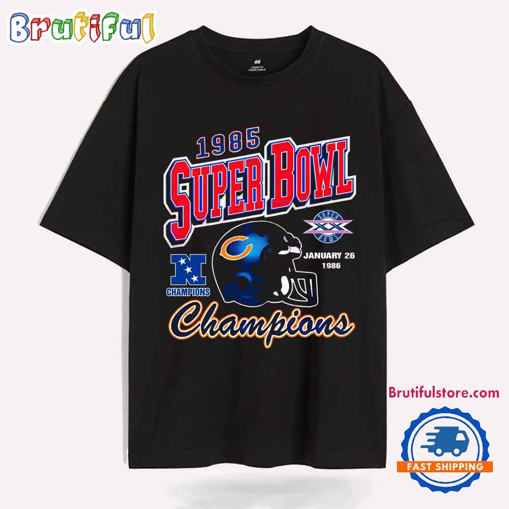 Chicago Bears Vintage 1985 Super Bowl T Shirt