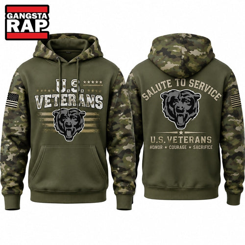Chicago Bears x Salute To Service 2026 Limited Edition Hoodie