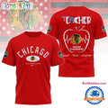 Chicago Blackhawks NHL Teacher Appreciation Day 3D T Shirt