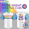 Chicago Cubs 2025 Pride Night Baseball Jersey