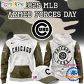 Chicago Cubs 2025 Special Armed Forces Day Hoodie Shirt
