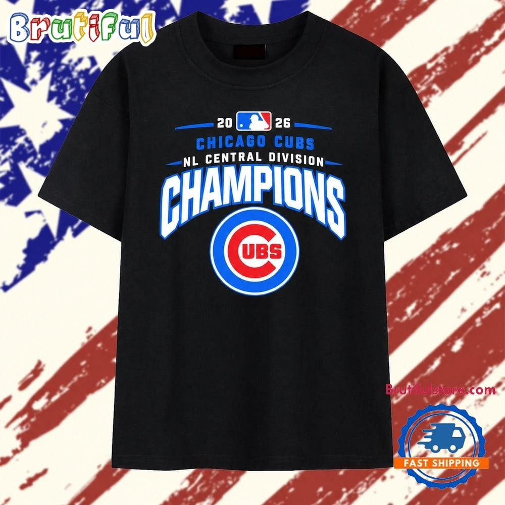 Chicago Cubs 2026 NL Central Division Champions T Shirt