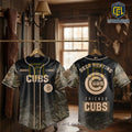 Chicago Cubs Camouflage Deer Hunting Baseball Jersey