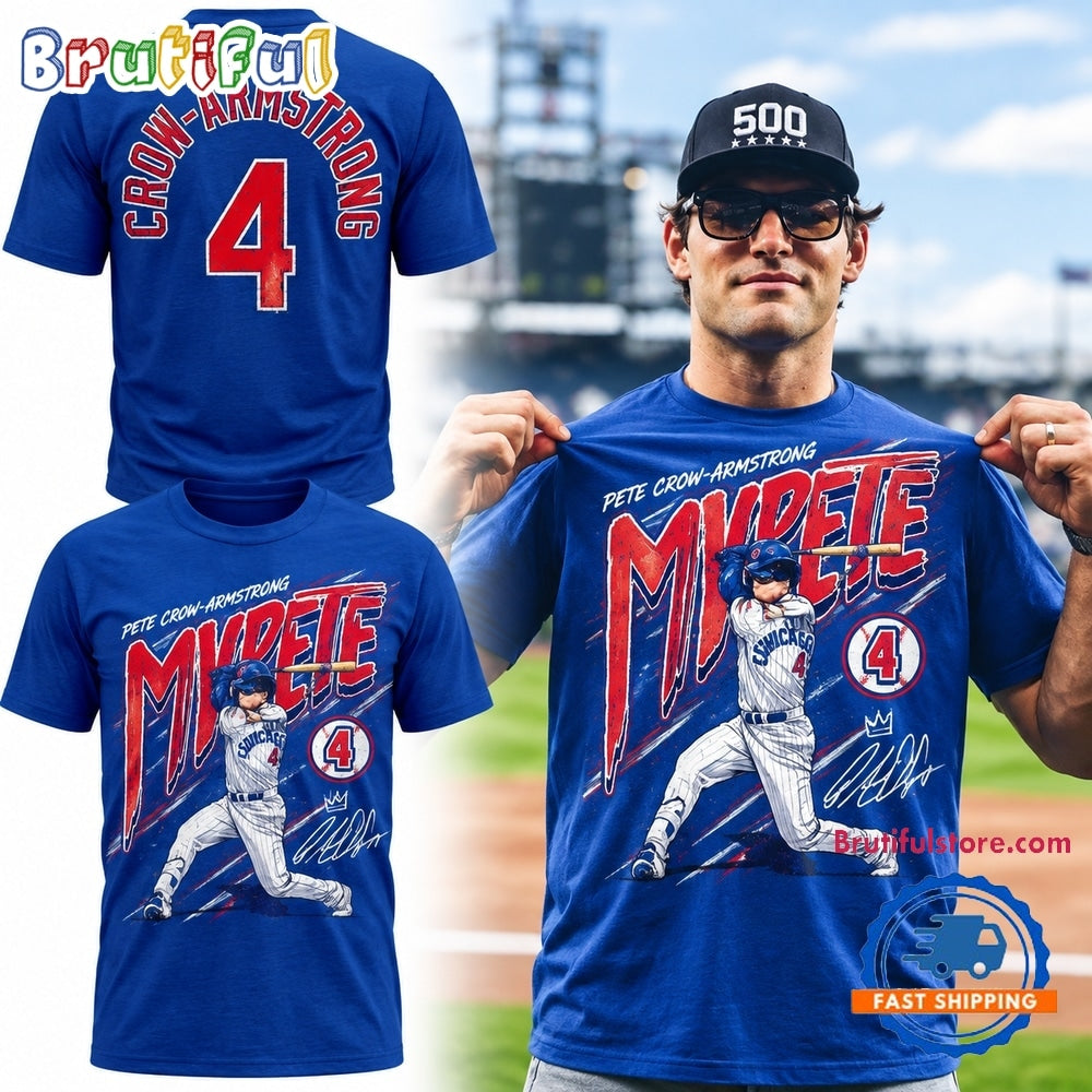 Chicago Cubs Crow Armstrong MVPETE 2026 Graphic T Shirt