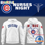 Chicago Cubs NURSES NIGHT Hoodie T-Shirt