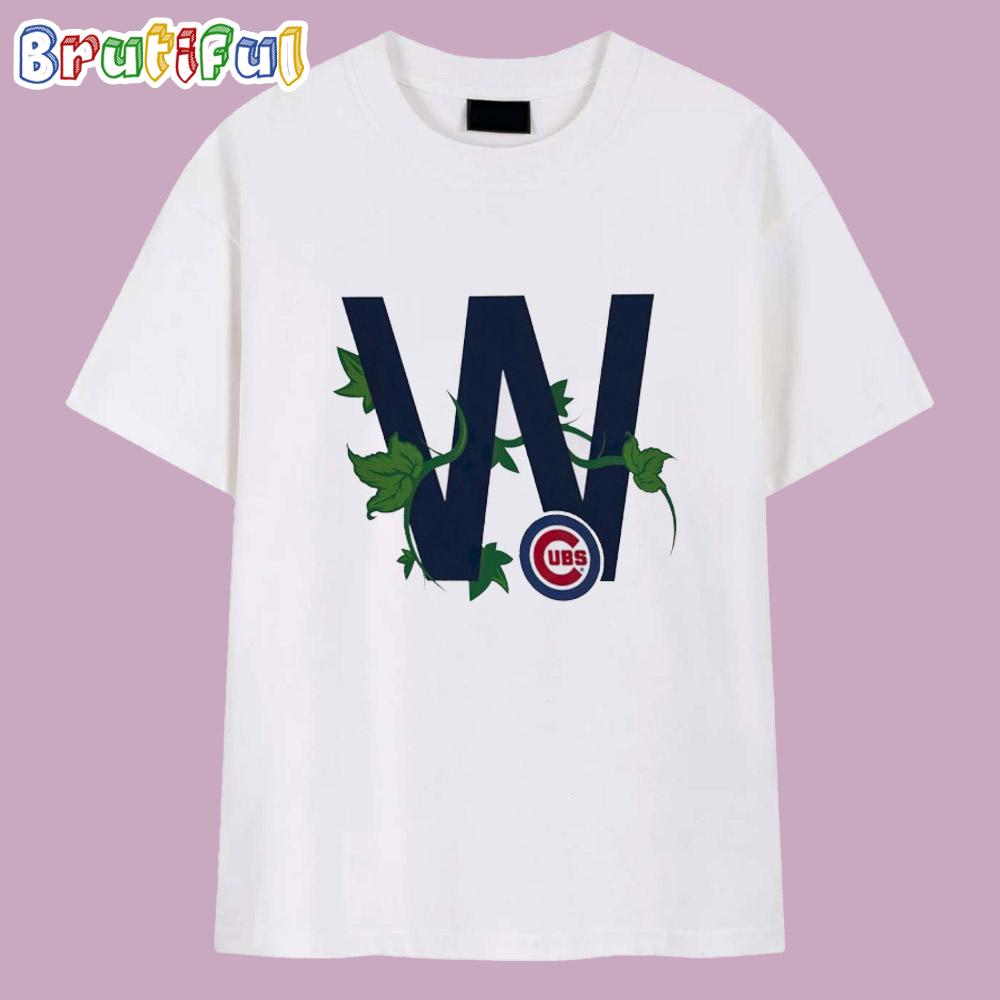 Chicago Cubs W Logo T Shirt