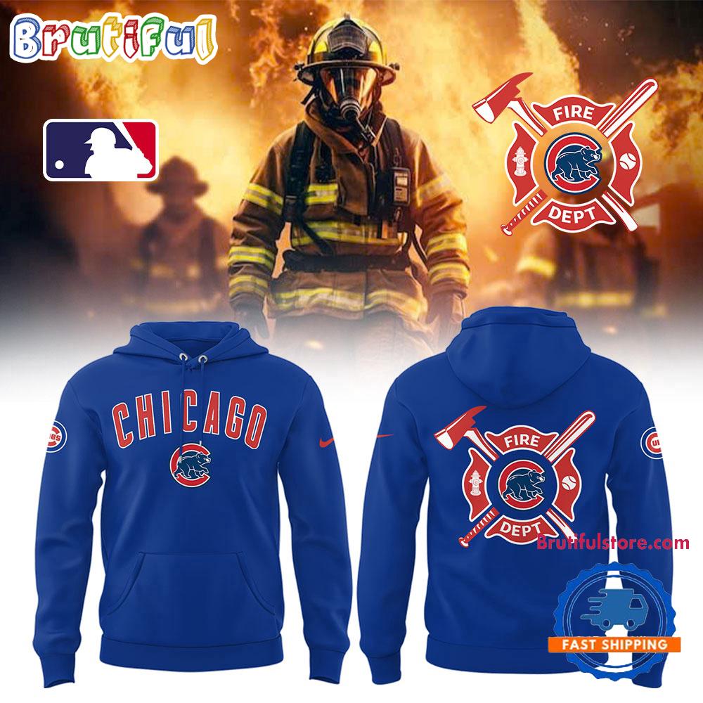 Chicago Cubs x Firefighter Appreciation Night 2025 Hoodie T-Shirt