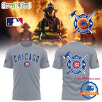 Chicago Cubs x Firefighter Appreciation Night 3D All Over Print Hoodie T-Shirt