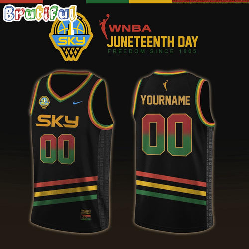 Chicago Sky 2026 WNBA x Juneteenth Day Limited Edition Basebketball Jersey