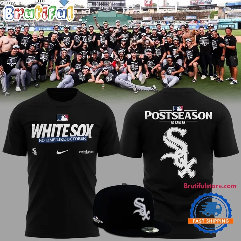 Chicago White Sox No Time Like October Fall In 2026 MLB Postseason T Shirt
