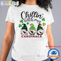 Chillin With My Arizona Cardinals Gnomes St. Patricks Day New T Shirt