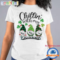 Chillin With My Philadelphia Eagles Gnomes St. Patricks Day New T Shirt