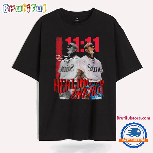 Chris Brown Healing Energy Digital Dash New T Shirt
