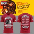 Chris Stapleton x Atlanta Falcons All American Road Show 2026 Red Hoodie T-Shirt