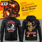 Chris Stapleton x Atlanta Falcons Mascot All American Road Show 2026 Black Hoodie T-Shirt