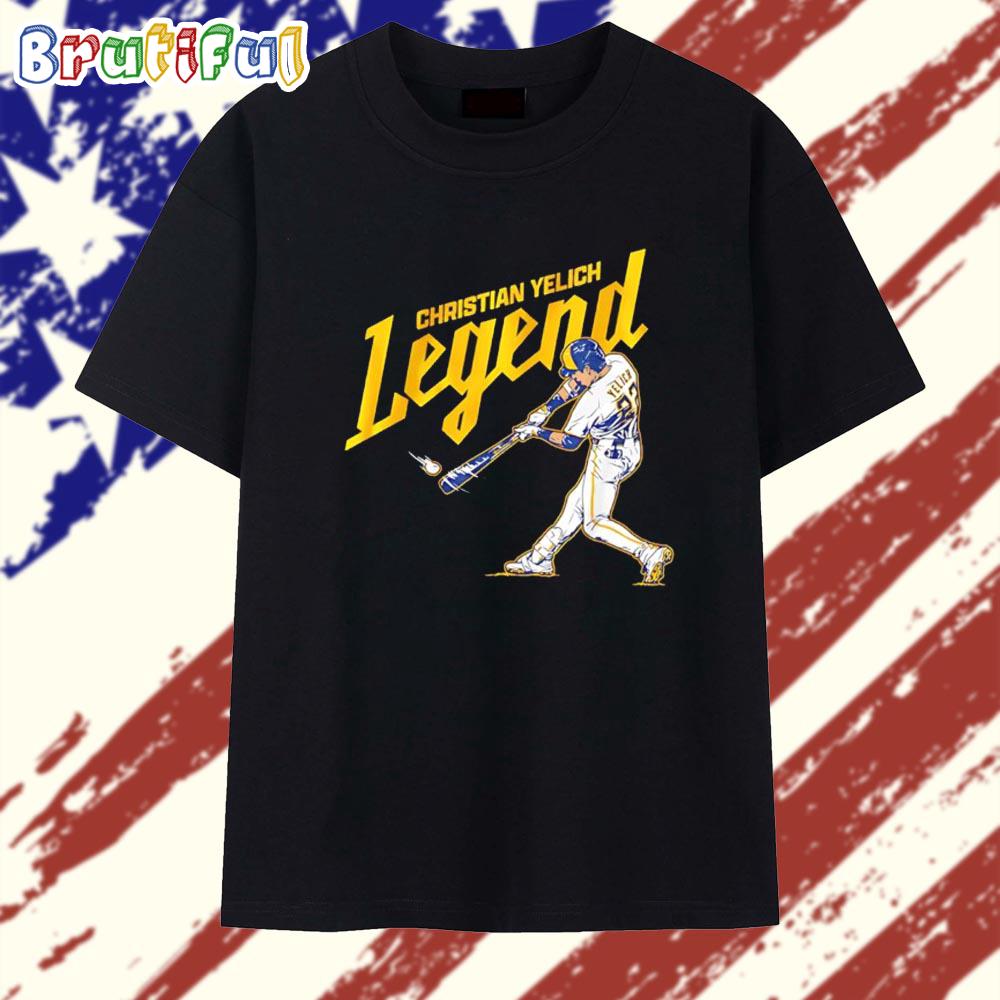 Christian Yelich Milwaukee Brewers Legend T Shirt