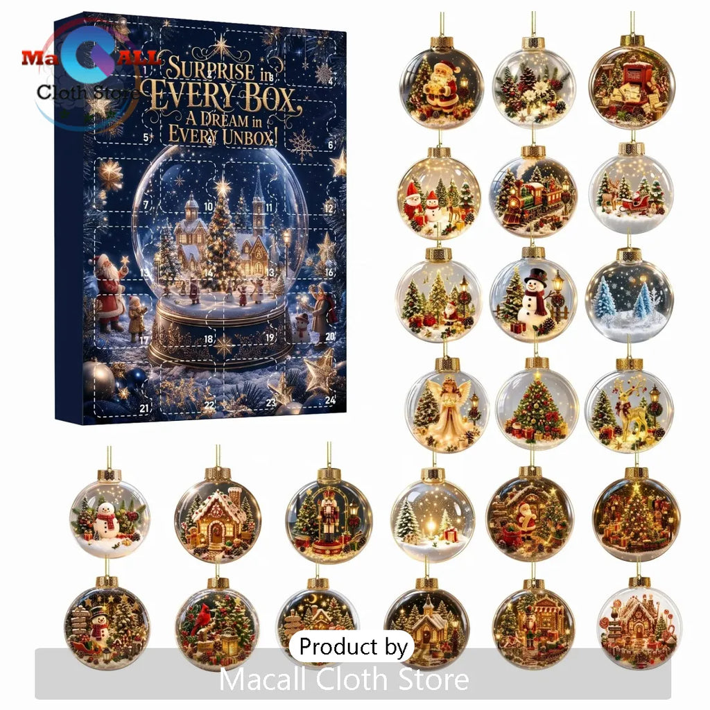Christmas Ornament Advent Calendar 2026