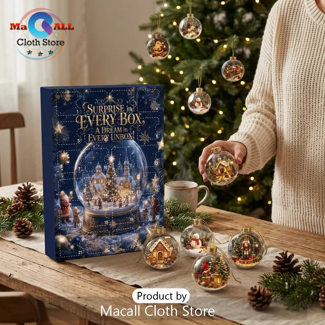 Christmas Ornament Advent Calendar 2026