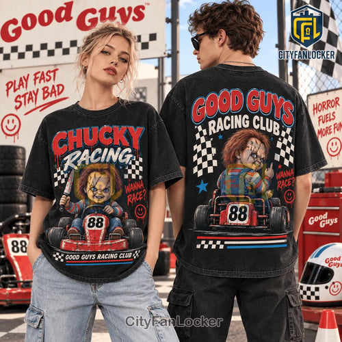 Chucky Good Guys Racing Club Black Shirt