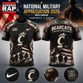 Cincinnati Bearcats x Military Appreciation T Shirt