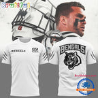 Cincinnati Bengals 2024 NFL New Design White Hoodie T-Shirt