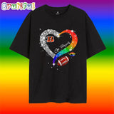 Cincinnati Bengals 2025 LGBT Pride Day Vintage T Shirt