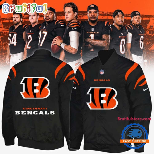 Cincinnati Bengals 2026 NFL Rivalries Bomber Jacket