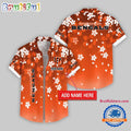Cincinnati Bengals Five-petaled Flower Pattern Hawaii Shirt