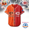 Cincinnati Bengals Mix Cincinnati Reds Sporty New Design Baseball Jersey
