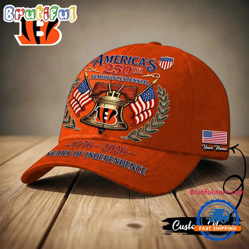 Cincinnati Bengals NFL 1776-2026 Years Of Independence Classic Cap