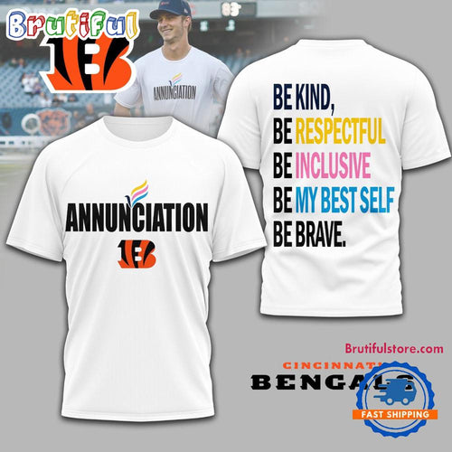 Cincinnati Bengals NFL Annunciation 2025 Unisex 3D Shirt