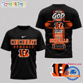 Cincinnati Bengals NFL Faith Family Team Pride 3D T Shirt