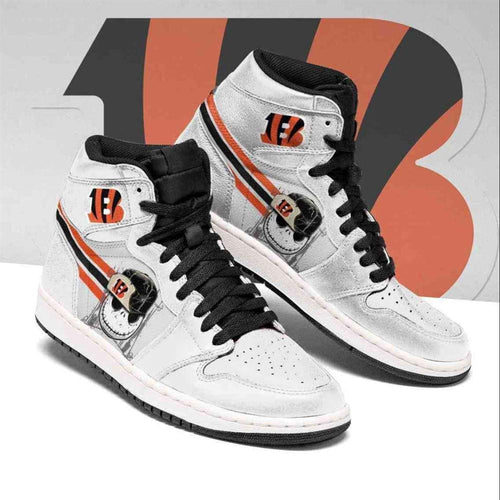 NFL Cincinnati Bengals NFL Jack Skellington JD1 Boot Sneakers Shoes