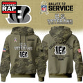 Cincinnati Bengals NFL US Veterans Salute To Service 2026 Hoodie Shirt, Football New Design Shirt