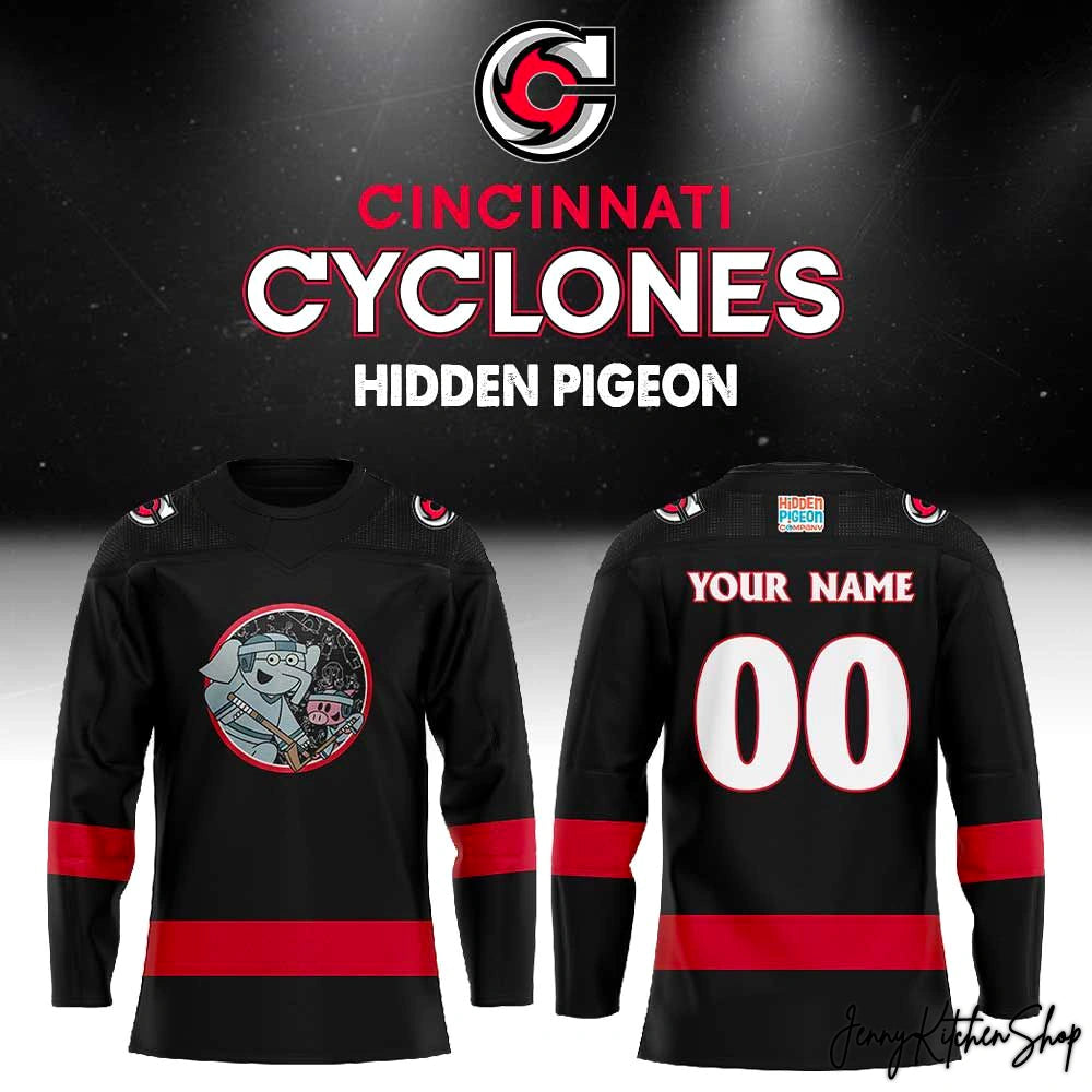 Cincinnati Cyclones 2026 Hidden Pigeon Special Jersey