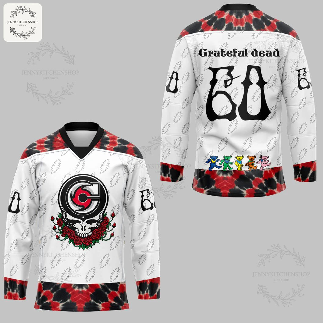 Cincinnati Cyclones Grateful Dead Night 2025 Limited Hockey Jersey