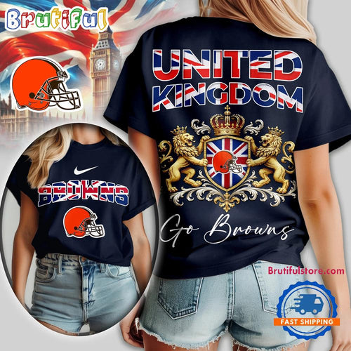 Cleveland Browns 2026 NFL United Kingdom Unisex 3D Shirt