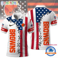 Cleveland Browns NFL Freedom American Polo Shirt