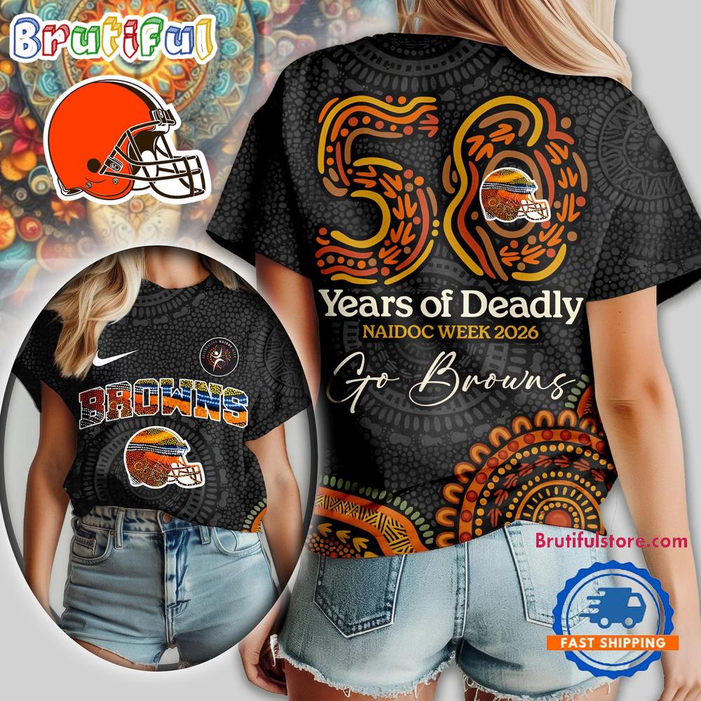 Cleveland Browns NFL Naidoc Week 2026 Unisex T Shirt