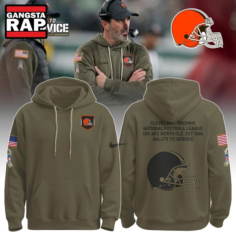 Cleveland Browns NFL Salute To Service 2026 Limited Edition Hoodie
