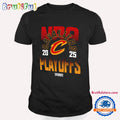 Cleveland Cavaliers 2025 Nba Playoffs Retro T Shirt
