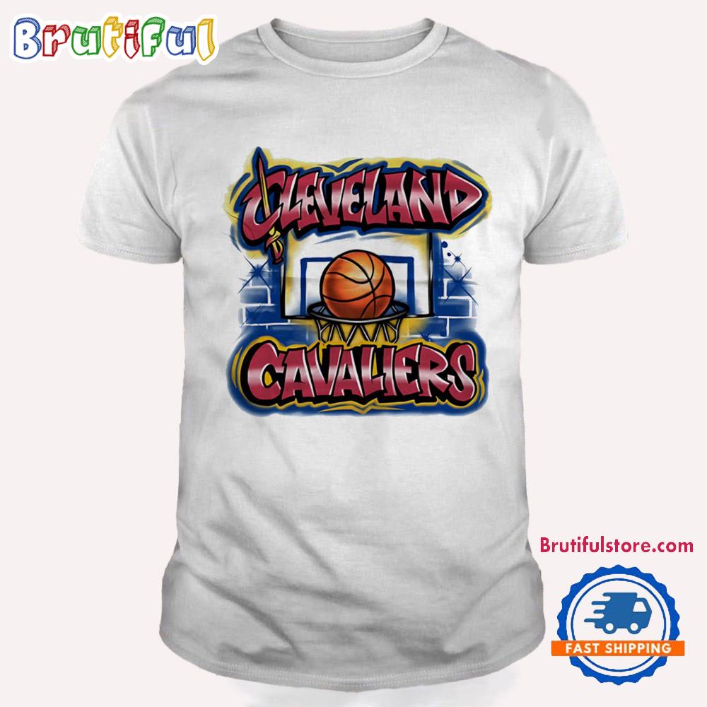 Cleveland Cavaliers Basketball Nba 2025 Wall Painting T Shirt
