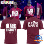 Cleveland Cavaliers BUILT BY BLACK HISTORY 2026 Hoodie T-Shirt