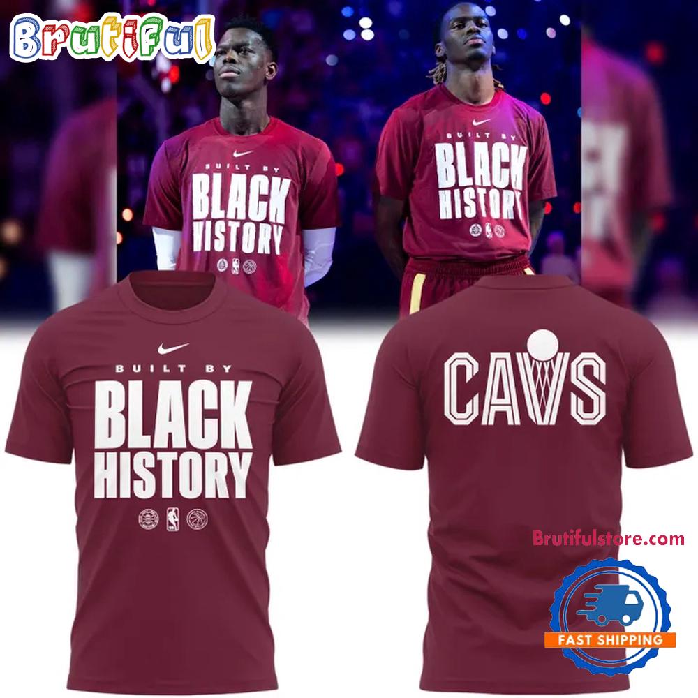 Cleveland Cavaliers BUILT BY BLACK HISTORY Hoodie T-Shirt