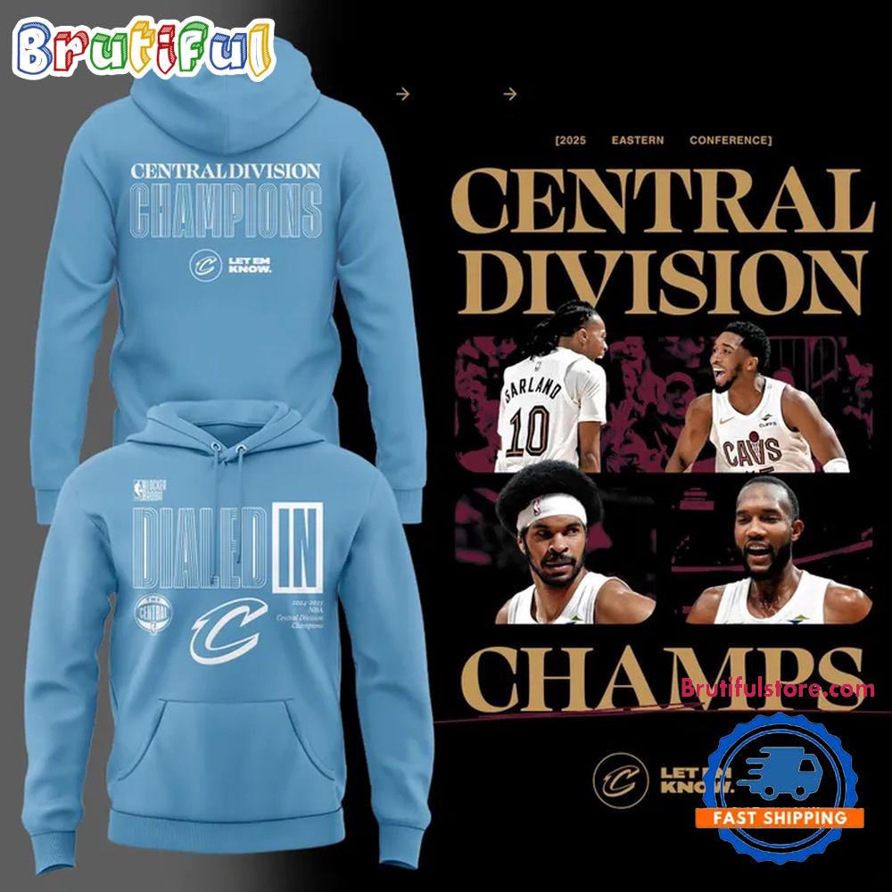 Cleveland Cavaliers Special Central Division Champions 2025 Hoodie Shirt