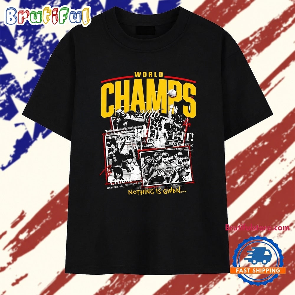 Cleveland Cavaliers world champs 2016 believe it T Shirt