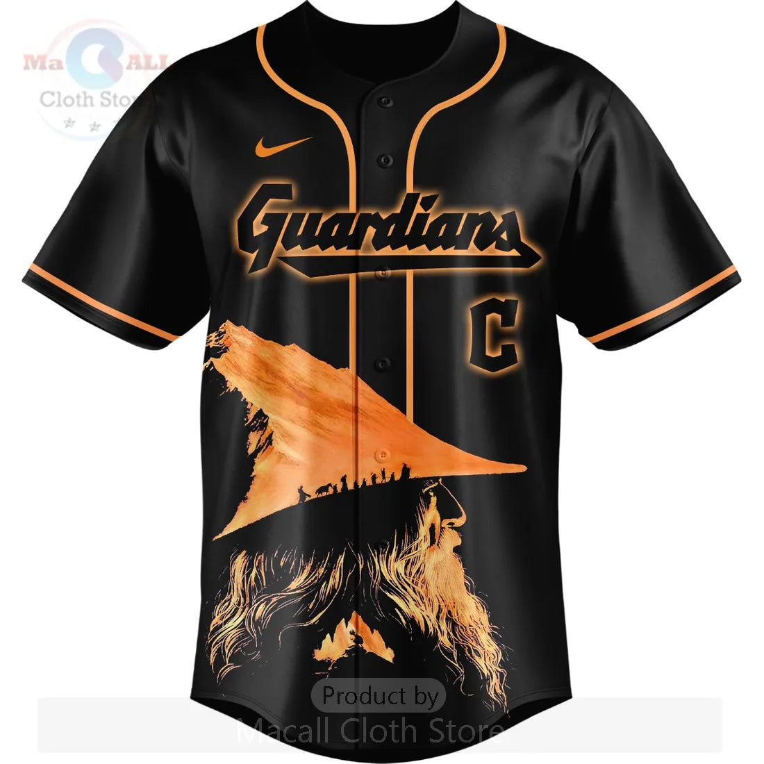 Cleveland Guardians Lord of the Rings 2026 Custom Baseball Jersey