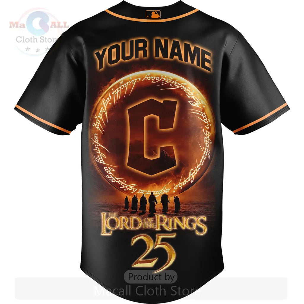 Cleveland Guardians Lord of the Rings 2026 Custom Baseball Jersey