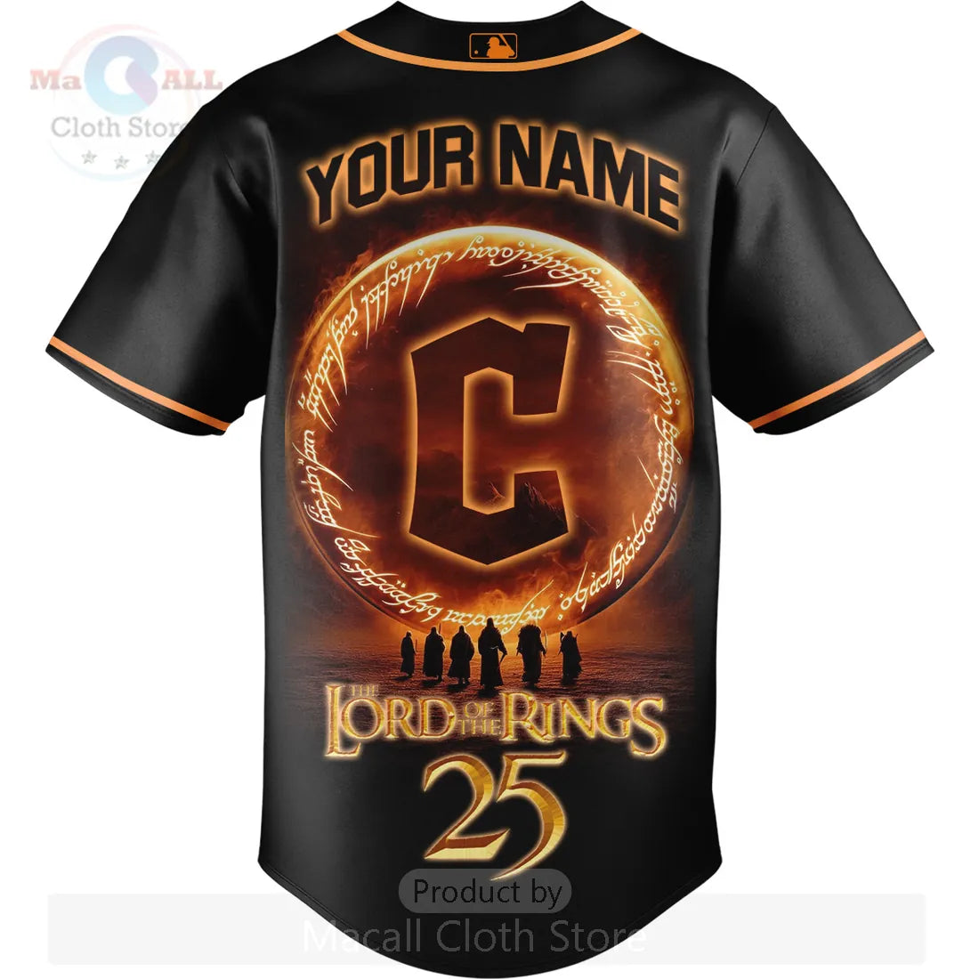 Cleveland Guardians Lord of the Rings 2026 Custom Baseball Jersey