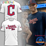 Cleveland Guardians MLB 2025 Jesus Won White T Shirt